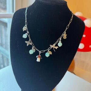 Handmade Silver Nature Charm Necklace